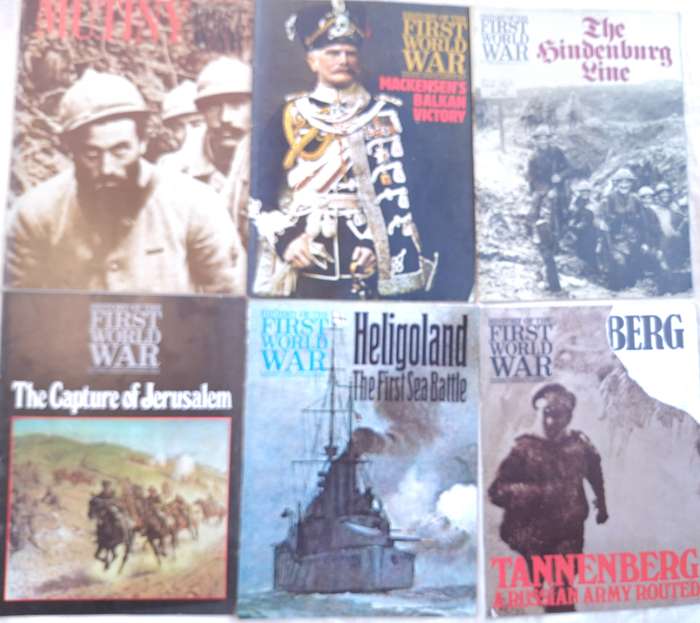 Purnell History of the First World War: Mixed Lot of 6 Magazines