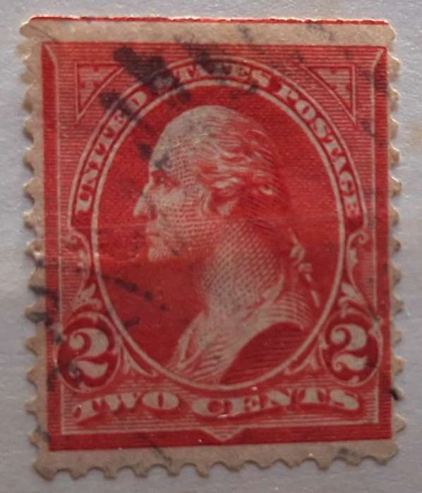 United States 1894 2c Washington 1 Used stamp