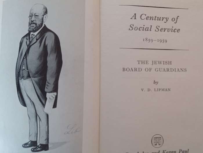 A Century of Social Service 1859-1959 The Jewish Board of Guardians by V D Lipman Hardcover 1959