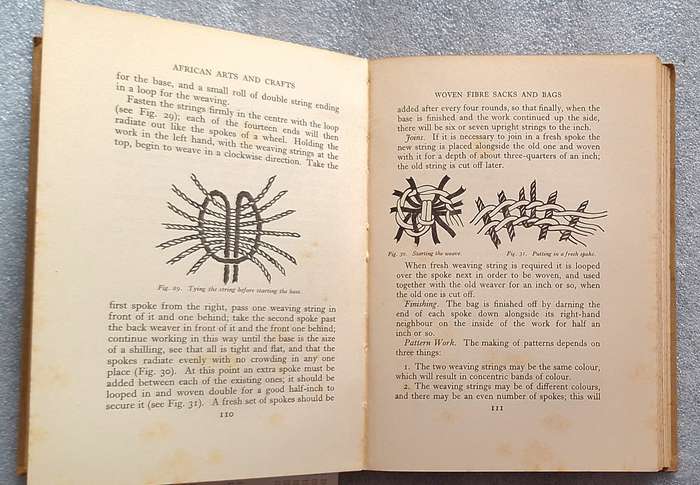 African Arts and Crafts by Margaret Trowell Hardcover 1937