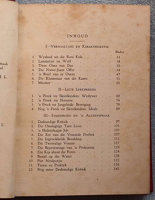 Versamelde Werke van C J Langenhoven Deel IX Hardeband 1937