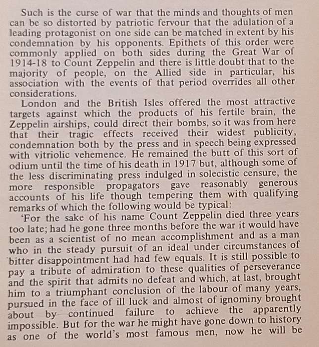 Lifelines 23: Zeppelin by Wing Commander T E Guttery