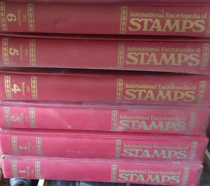 International Encyclopedia of Stamps in 6 Folders