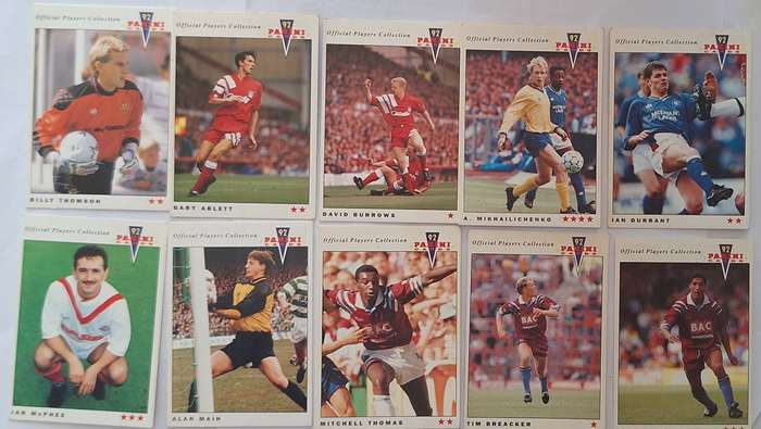 Panini 92 Soccer Lot of 10 Cards