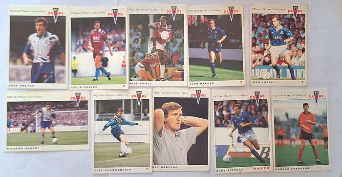 Panini 92 Soccer Lot of 10 Cards