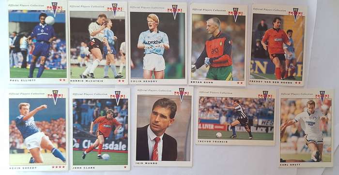 Panini 92 Soccer Lot of 10 Cards