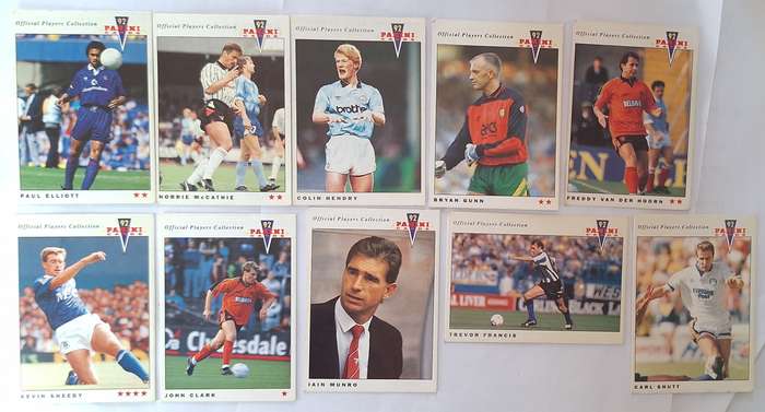 Panini 92 Soccer Lot of 10 Cards