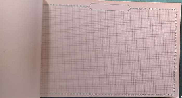 Small EMPTY stamp album Hinge type each 40 pages