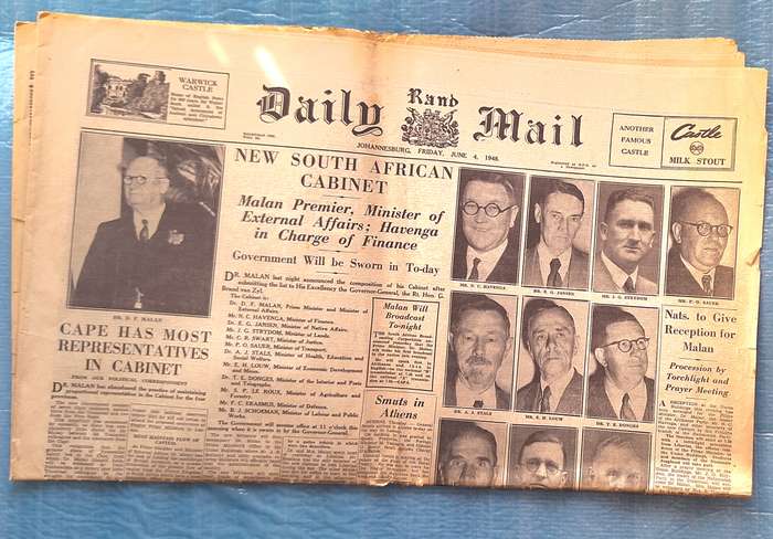 Rand Daily Mail Friday June 4 1948
