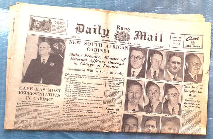 Rand Daily Mail Friday June 4 1948