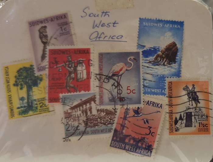 South West Africa Mixed Lot of 8 Used stamps