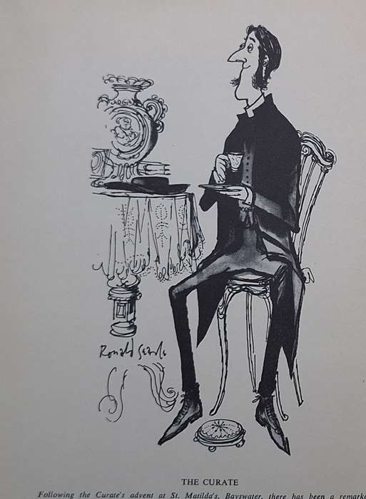 Mr Rothman's New Guide to London 12 Original drawings by Ronald Searle Hardcover