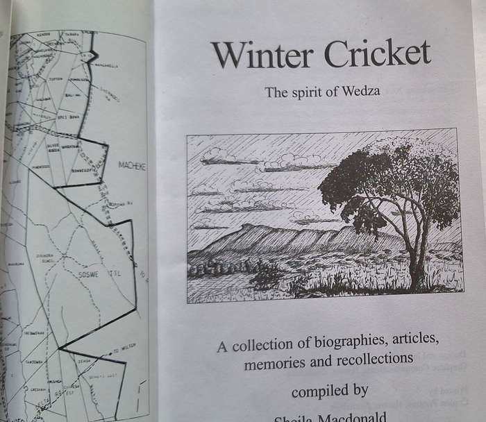 Winter Cricket: The spirit of Wedza Compiled by Shiela Macdonald Paperback
