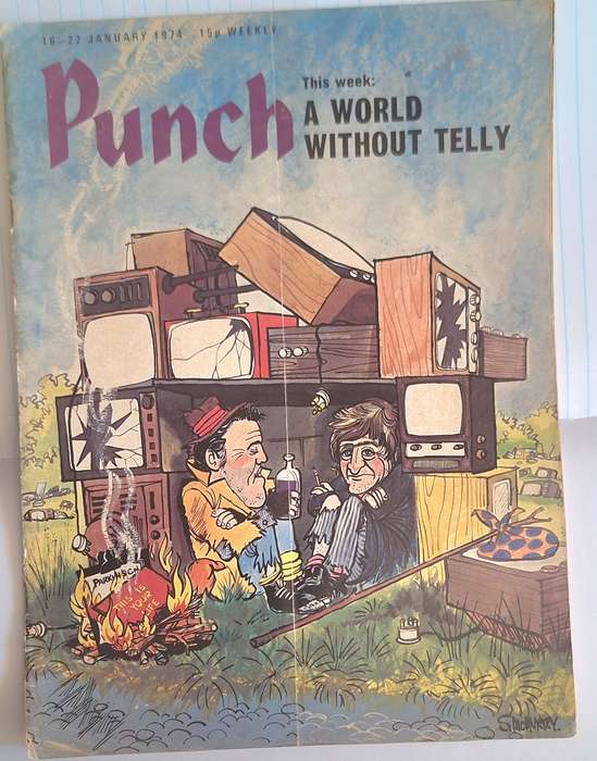 Punch Magazine 16-22 January 1974: A World without Telly
