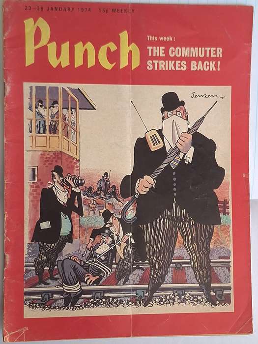 Punch Magazine 23-29 January 1974: The Commuter Strikes Back