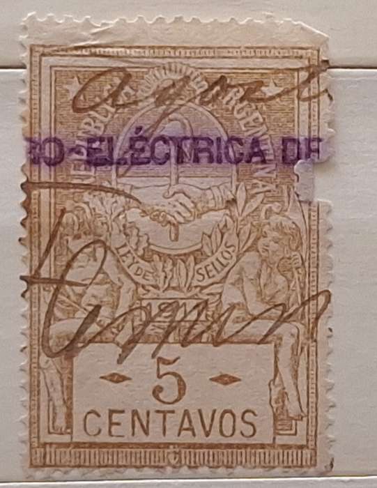 Argentina 1911 Revenue Tax LEY DE SELLOS 1 Used stamp