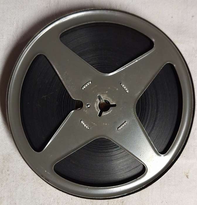 Film in Metal Cannister: Caught in a Cabaret Charlie Chaplin