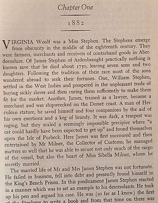 Virginia Woolf: A Biography by Quentin Bell Hardcover 1972