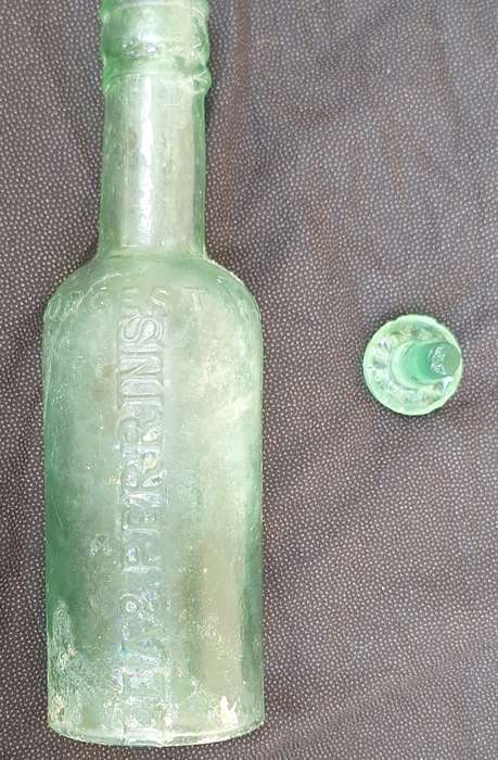 Vintage 1890s Lea & Perrins Worcestershire~Sauce with Lea & Perrins stopper