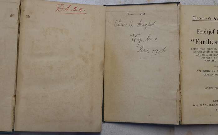 Farthest North by Fridtjof Nansen Hardcover 1897 Vol 1 and 2