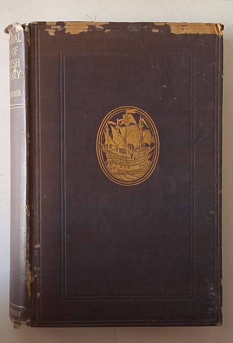 The Naval Side of British History by Geoffrey Callender Hardcover 1925 Reprint