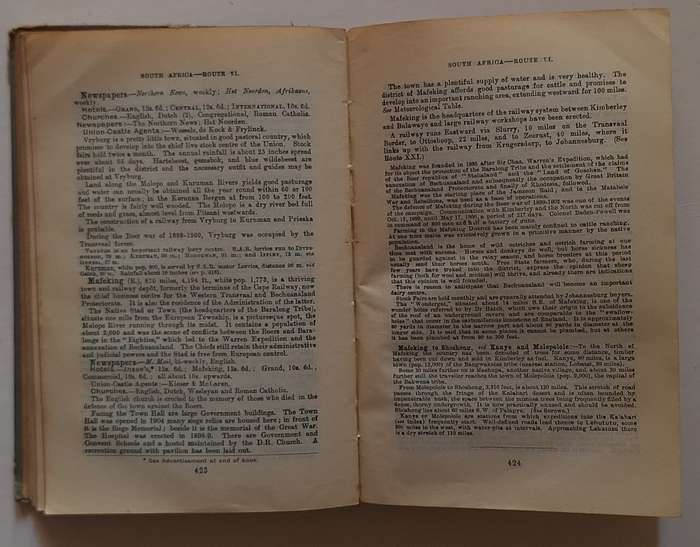 The South and East African Year Book & Guide (With Atlas) 1931 Edition 37th Issue - H/cover
