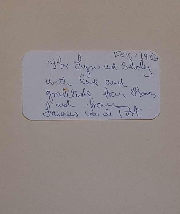 Yet Being Someone Other by Laurens Van Der Post Hardcover 1983 Fourth Impression Signed copy