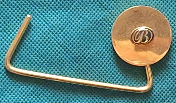 Blue Train emblem Handbag Hook Hanger -