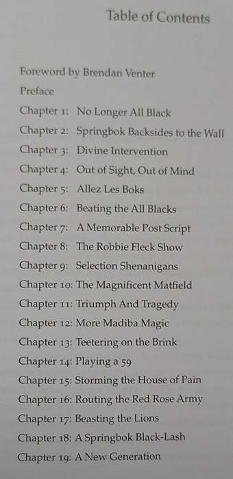 Springbok Glory by Stephen Nell Paperback