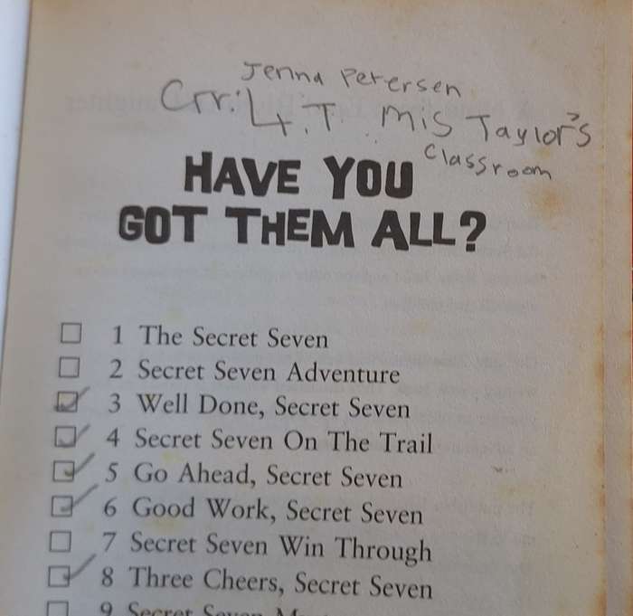 Go Ahead, Seven Seven by Enid Blyton Paperback