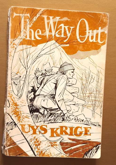 The Way Out by Uys Krige Paperback Revised Edition 1966 Reprint Vincenzo Petrella signature