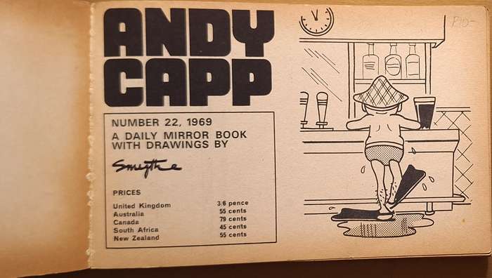 Andy Capp Drawings by Smythe No. 22