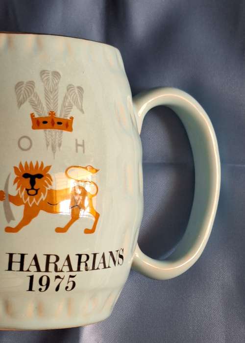 Old Hararians 1975 Beer Tankard by Norbel Potteries Rhodesia