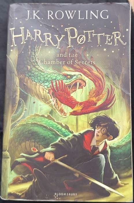 Harry Potter and the Chamber of Secrets by J K Rowling Paperback