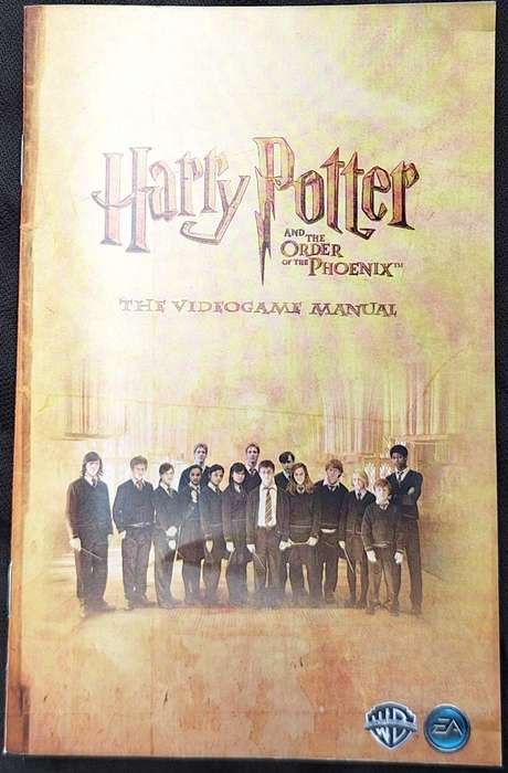 Harry Potter and the Order of the Phoenix EA Game Manual Only NOT Game