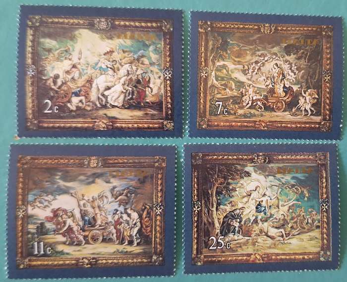 Malta 1979 Flemish wall carpets Set of 4 Mint stamps