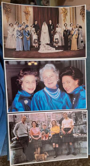 3 Postcards Sovereign Series No. 2 - 30 Years E II R