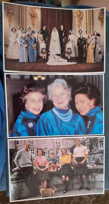 3 Postcards Sovereign Series No. 2 - 30 Years E II R