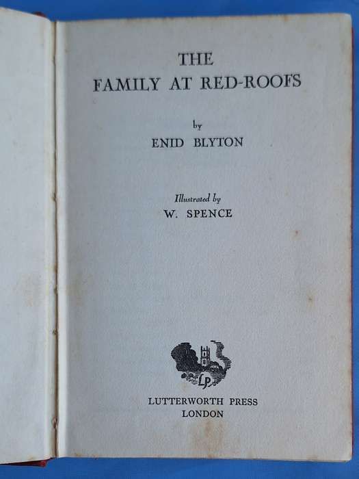 The Family at Red-Roofs by Enid Blyton Hardcover 1952 Fourth Impression