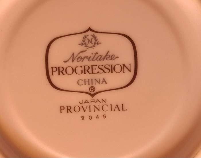 Retro Noritake Progression Provincial Trio