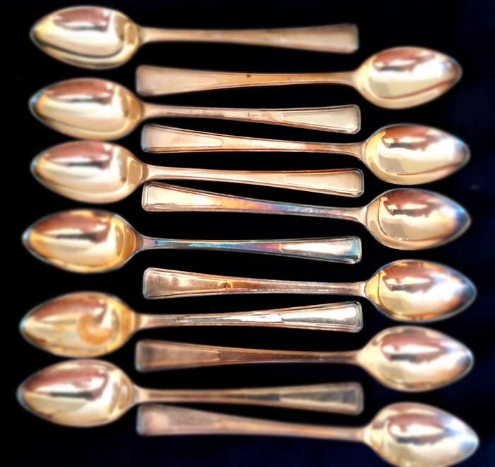 Set of 12 Ryals Silver Plated Teaspoons Made in England
