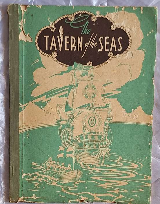 The Tavern of the Seas United Tobacco Cigarette Card Album with 50 Cards English/Afrikaans Text