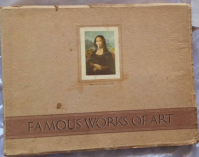 Famous works of Art Cigarette Card Book by United Tobacco  complete with 100 cards - Softcover