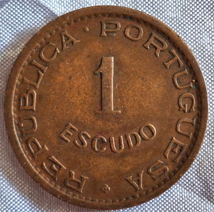 Mozambique 1963 1 Escudo Bronze