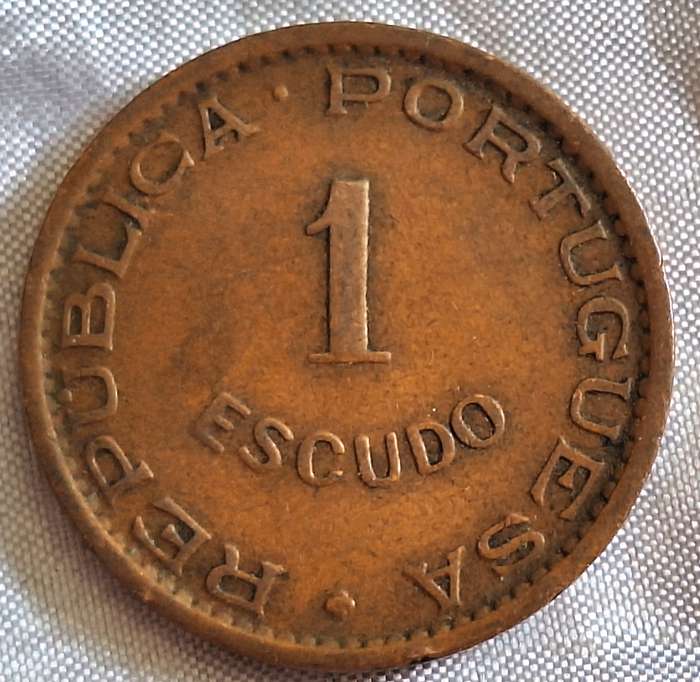 Mozambique 1957 1 Escudo Bronze