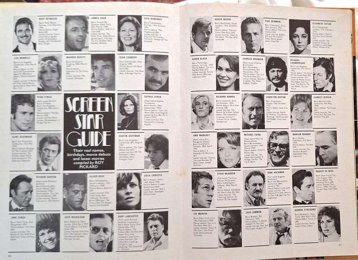 Photoplay 1978 Film Year Book Hardcover