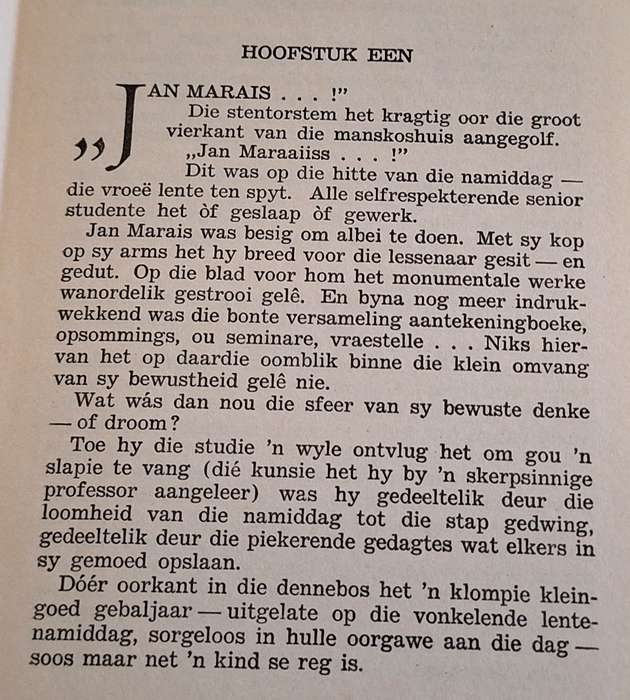 Komedie onder die eike deur W.A. de Klerk Hardeband