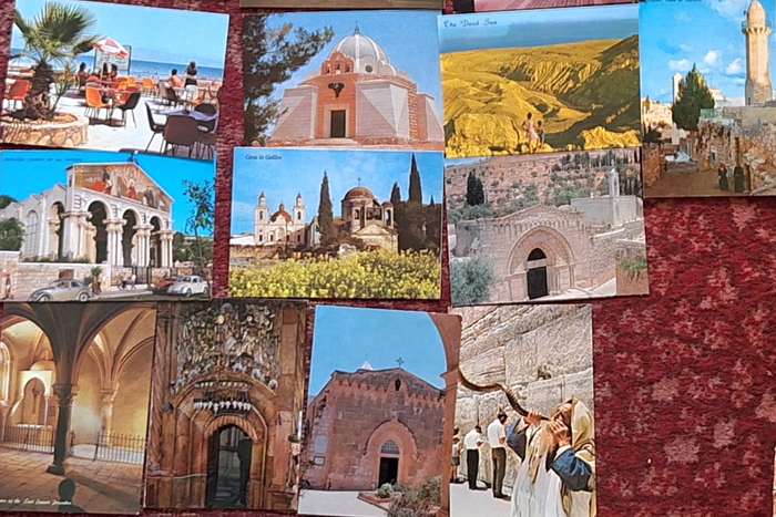 32 Unused Post Cards of The Holy Land