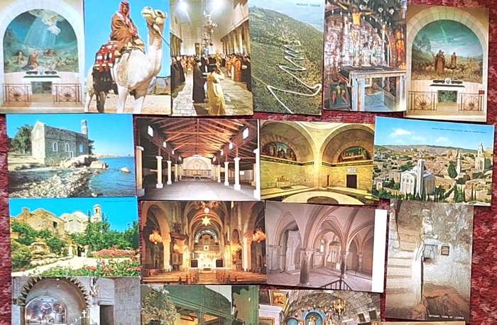 32 Unused Post Cards of The Holy Land