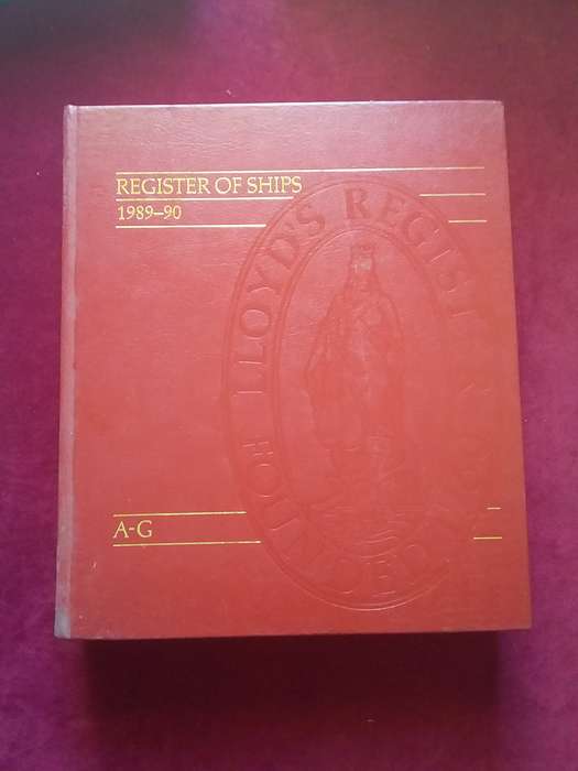 Lloyds Register of Ships 1989-90 A-G